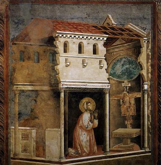 GIOTTO di Bondone Miracle of the Crucifix oil painting picture